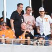 Peyton Manning, Morgan Wallen hug after Tennessee hits home run to start deciding College World Series game