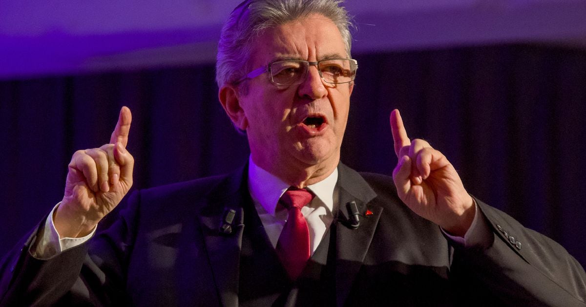 Jean-Luc Mélenchon à Rennes, le 14 décembre 2023