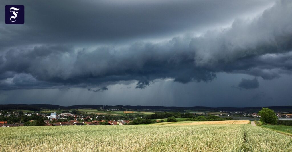 Unwetter treffen Baden-Württemberg und Bayern