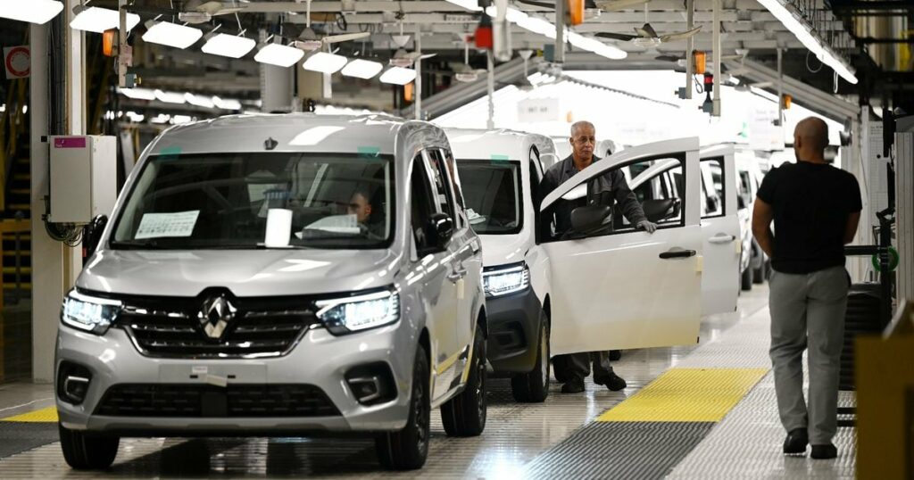 L'usine Renault de Maubeuge dans le Nord, le 6 octobre 2022