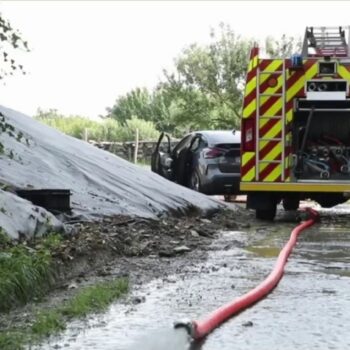 Intempéries : un orage très violent provoque un "torrent" en Haute-Saône