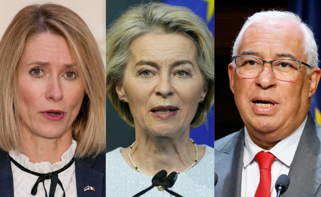 Ursula von der Leyen, Antonio Costa et Kaja Kallas nommés aux postes-clés de l'UE