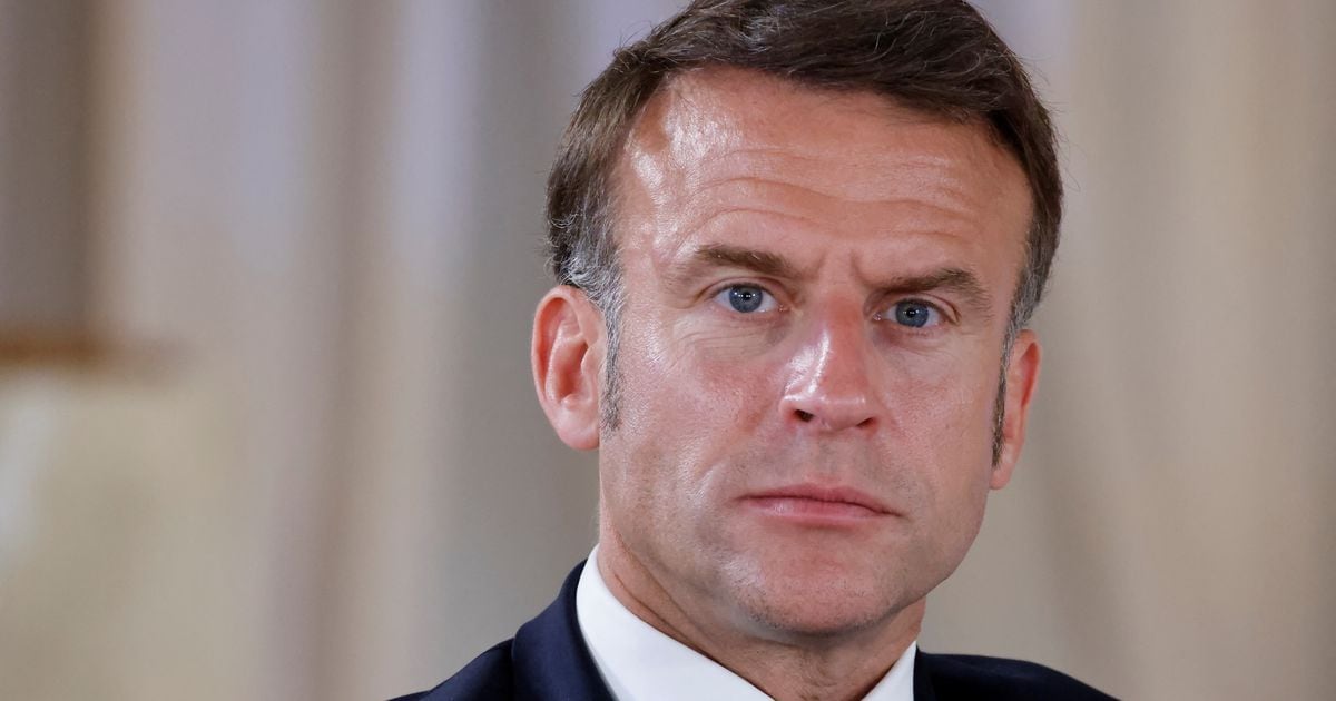 Le président de la République, Emmanuel Macron, lors du sommet du G7 en Italie, le 13 juin 2024.