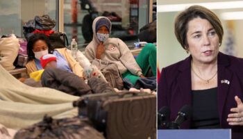 Migrants to be booted from Logan Airport, governor says sanctuary state is full