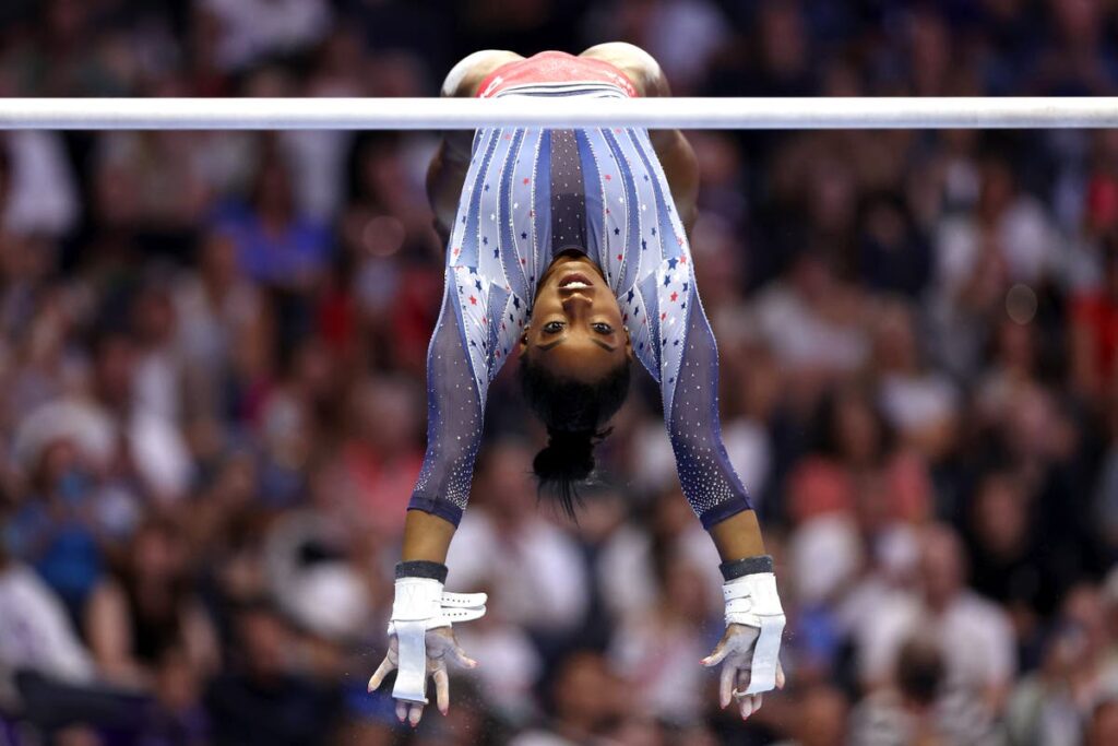 Simone Biles hopes to dazzle at US Olympic gymnastic trials in Minneapolis ahead of Paris games