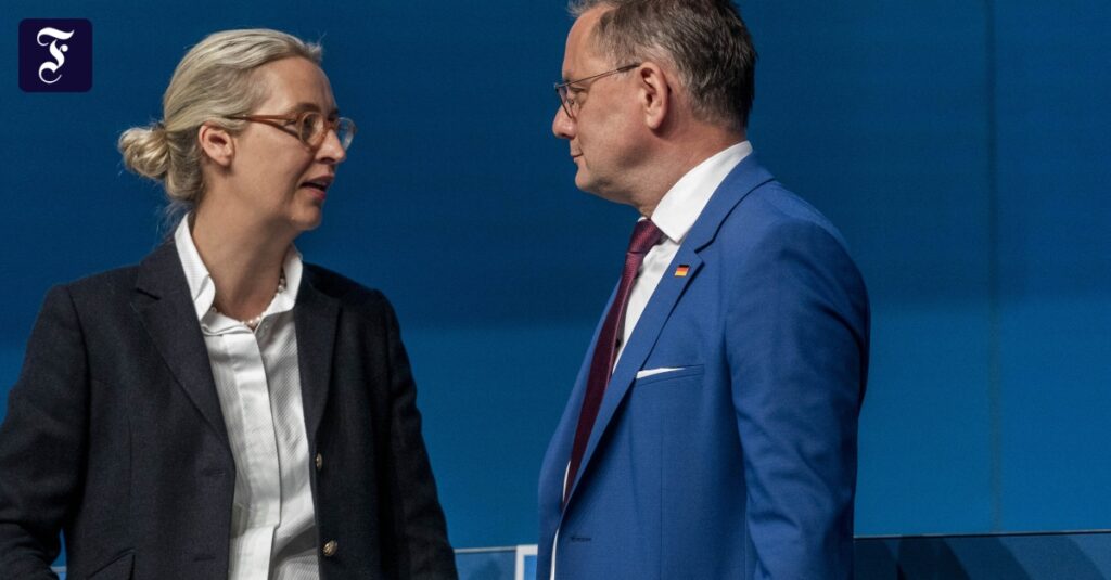 AfD-Parteitag in Essen: Weidel und Chrupalla als Vorsitzende wiedergewählt