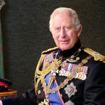 Military portrait of King Charles released by palace to commemorate Britain's Armed Forces Day