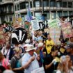 A Londres, des milliers de personnes ont manifesté pour la protection de la nature et le climat