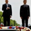 Biden (l.) und Macron am Pariser Triumphbogen