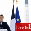 Brussels admonishes France over deficit as election nears – Europe live