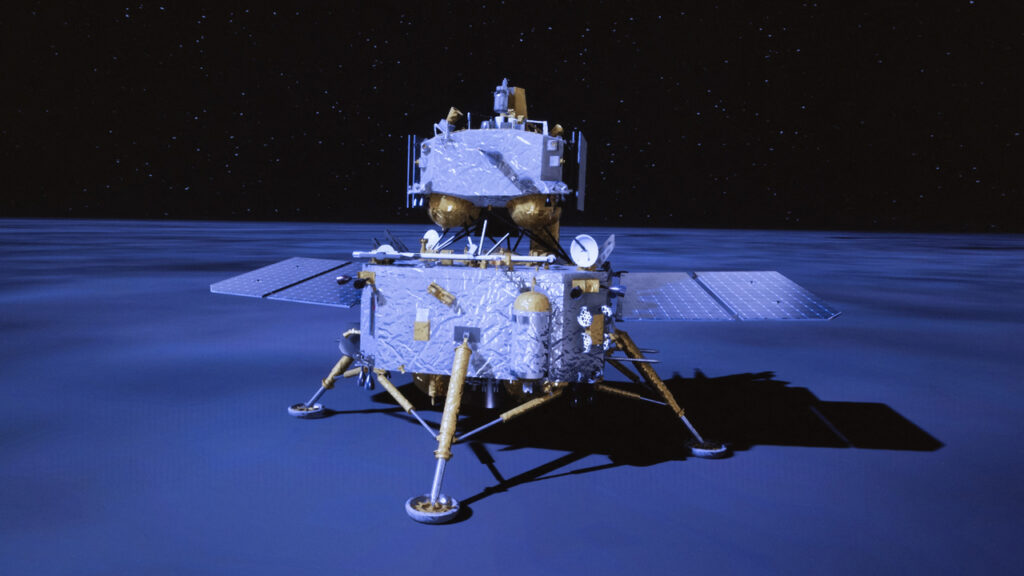 Chang'e 6: La sonde chinoise s'est posée sur la face cachée de la Lune