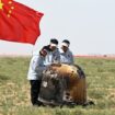 Chinesische Sonde bringt Gestein der Mondrückseite zur Erde