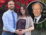 Clint Eastwood, 94, walked pregnant daughter Morgan, 27, down the aisle at idyllic California wedding - as details emerge of intimate nuptials attended by actor's SEVEN other children