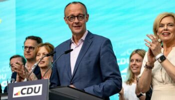 CDU-Chef Friedrich Merz forderte die Bundesregierung aus SPD, FDP und Grünen auf zu akzeptieren, dass die Union in Deutschland d