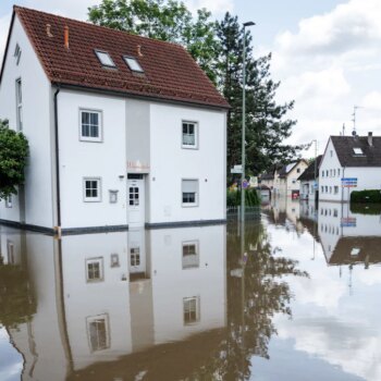 Elementarschadenversicherung: Nur gut die Hälfte der Wohngebäude sind geschützt