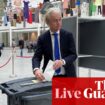 European elections live: Dutch voters head to the polls as four-day, 27-country ballot to select MEPs begins