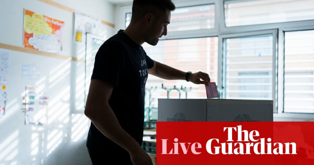 European elections live: more countries head to the polls across the continent