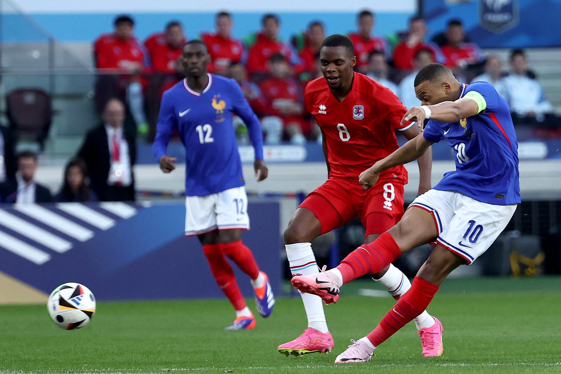 Football, amical: Amoindri, le Luxembourg a subi la loi de la France à Metz