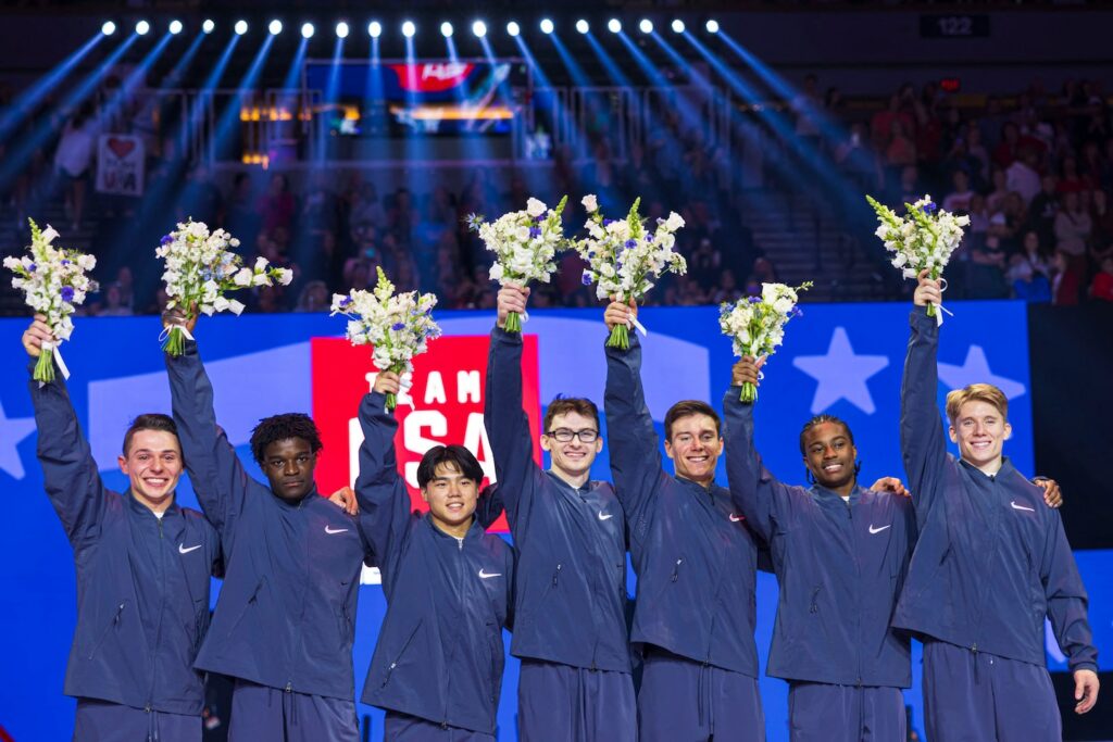 Fred Richard, Brady Malone headline U.S. men’s gymnastics team bound for Paris