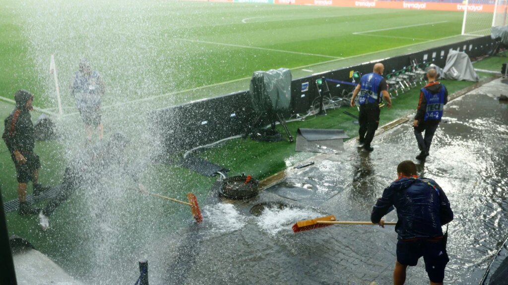 Fußball-EM: Drohendes Unwetter gefährdet Fanfeste - Frankfurt reagiert