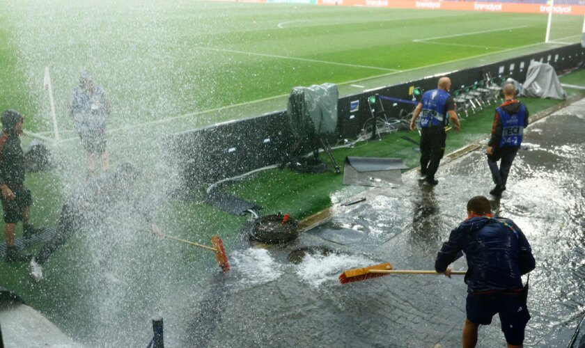 Fußball-EM: Drohendes Unwetter gefährdet Fanfeste - Frankfurt reagiert