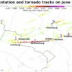 Here’s exactly where the Maryland tornadoes hit