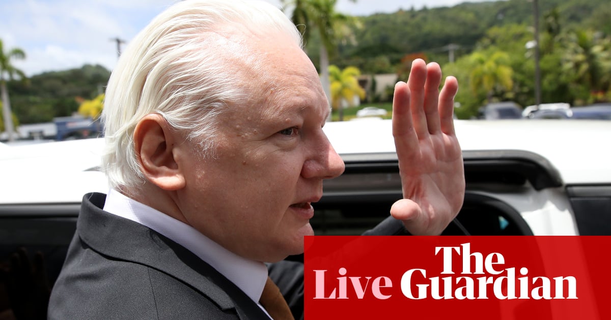 Julian Assange live news: WikiLeaks founder leaves court in Saipan a free man as lawyers condemn prosecution