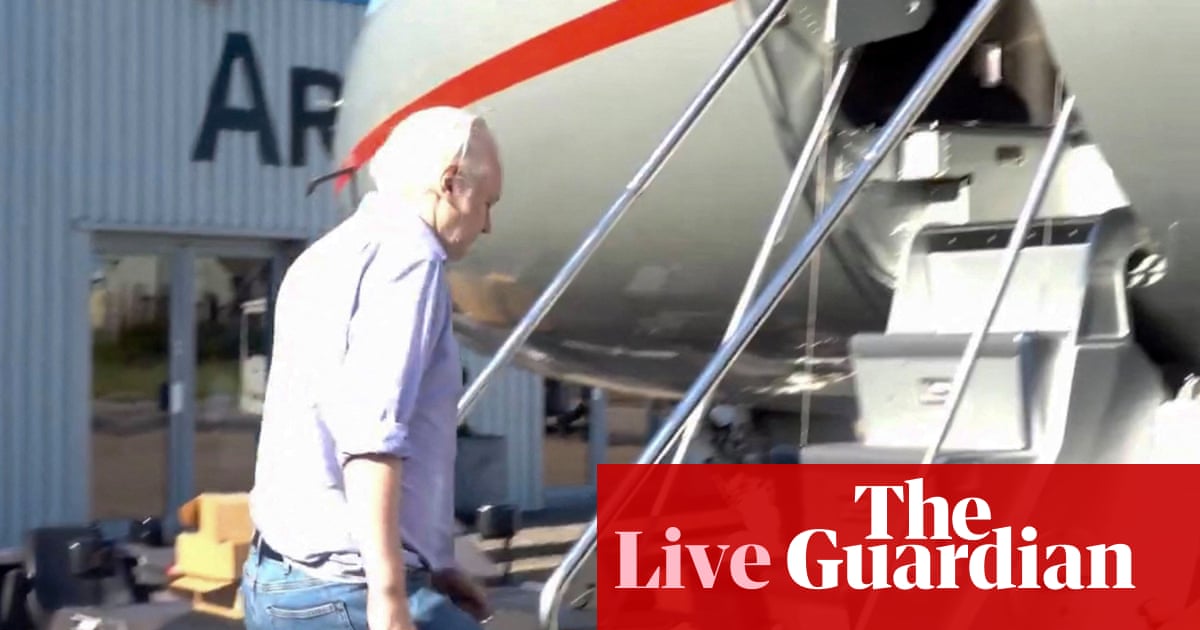 Julian Assange plea deal live: Wikileaks says founder has left the UK after striking deal with US