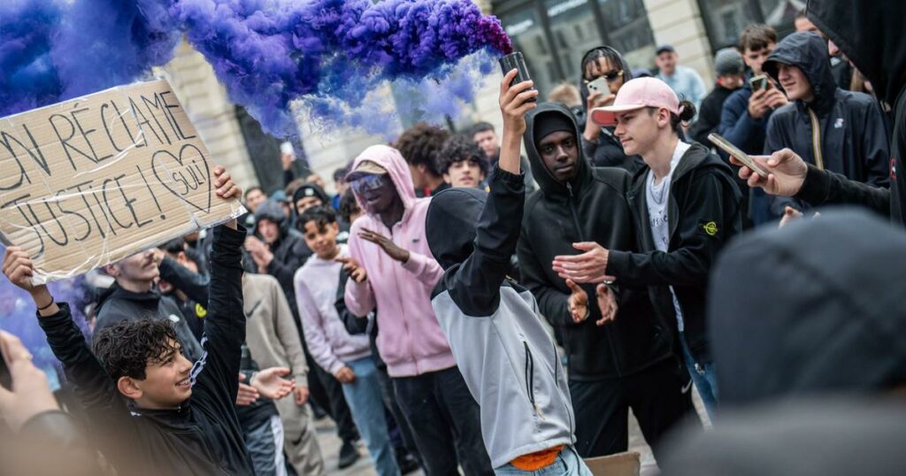 La ville de Cherbourg sous tension depuis la mort de Sulivan, touché par un tir de police