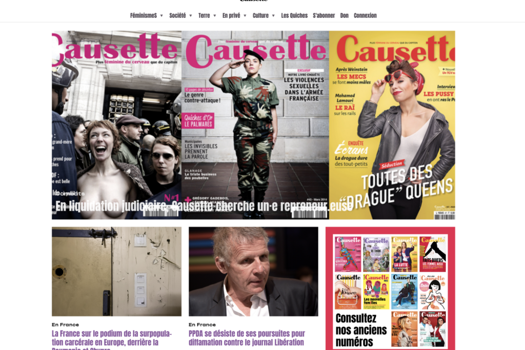 Le média féministe « Causette », en liquidation judiciaire, cherche un repreneur