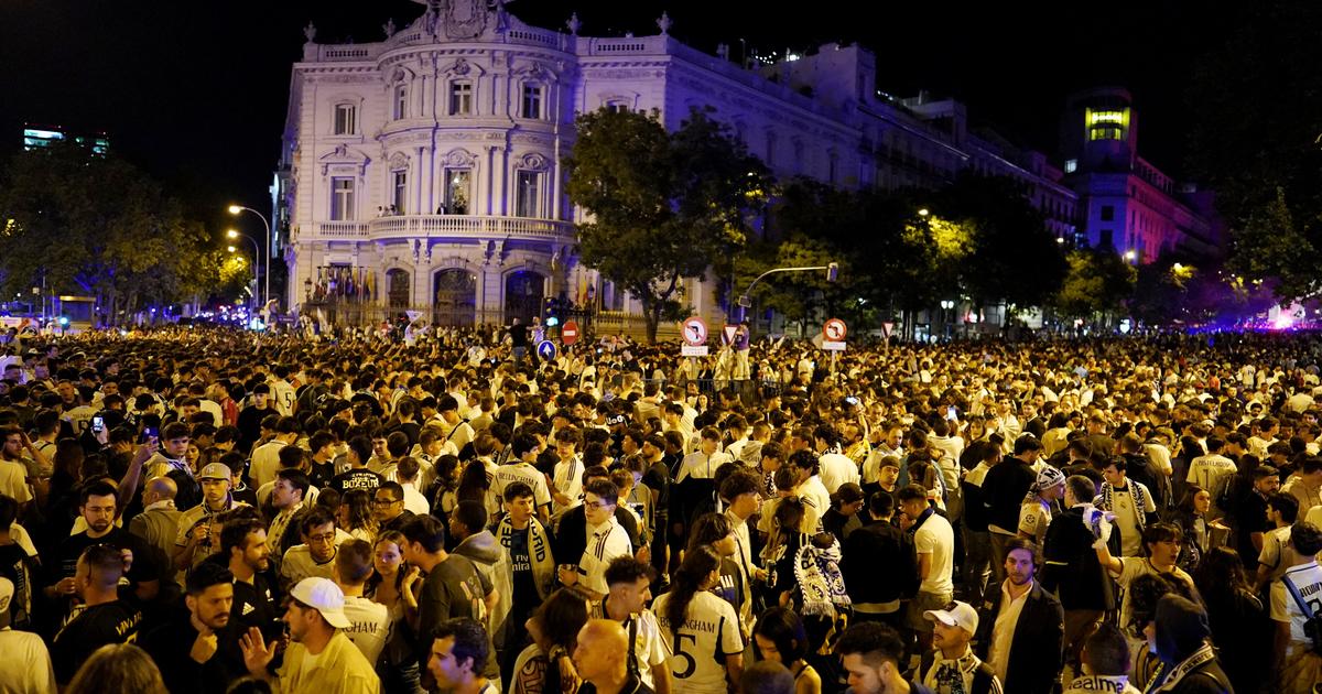 Ligue des Champions : Madrid en liesse pour célébrer le 15e triomphe du Real