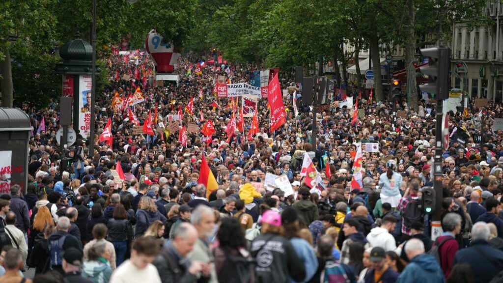 Manifestations anti-RN : plus de 600 000 manifestants selon la CGT, 250 000 d’après la police