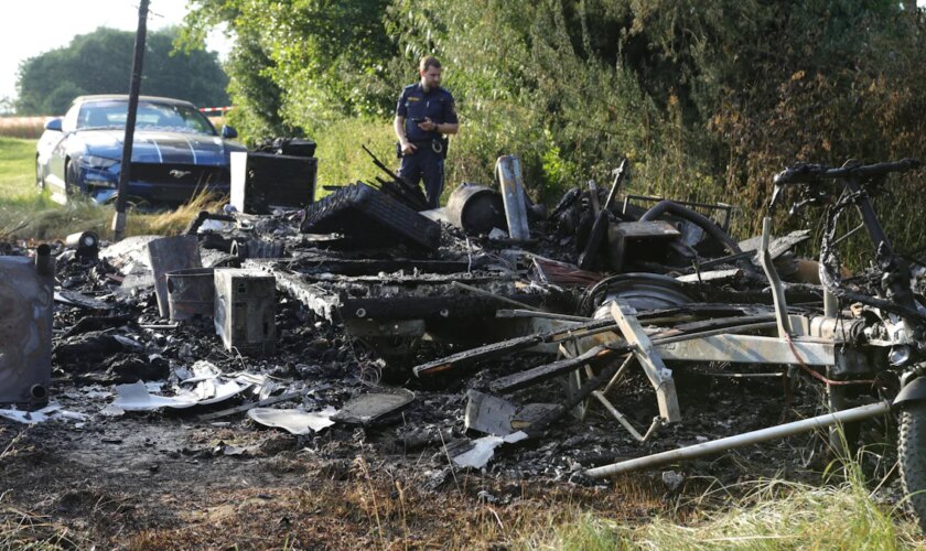 Merkendorf: Wohnmobil in Mittelfranken explodiert – ein Schwerverletzter