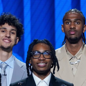 NBA : les Français Zaccharie Risacher et Alexandre Sarr sélectionnés en premières positions de la Draft