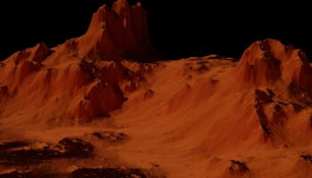 On a trouvé du givre d'eau au sommet des volcans de Mars (et c'est important)