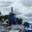 Oregon officials rescue 28 people stuck upside down on amusement park ride