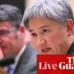 Politics live: Dutton ‘undermines Australia’s core security interests’ with ICC threats, Wong says; six in 10 support nuclear power