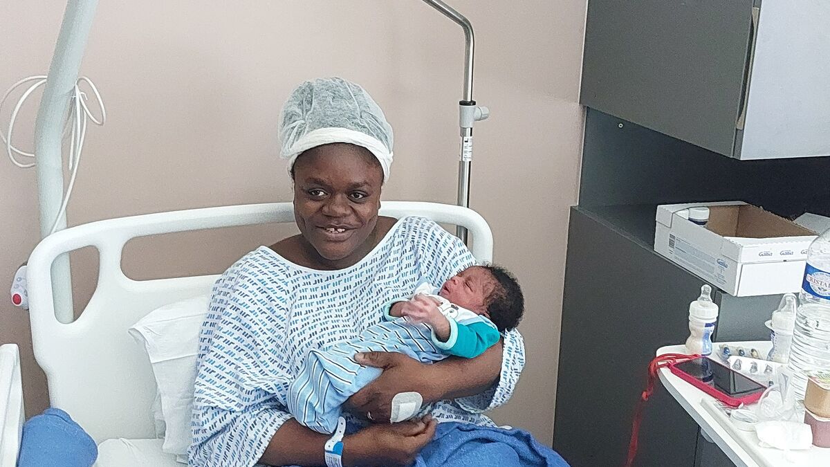Premier bébé du nouvel hôpital de Paris-Saclay, Amaël inaugure le nouveau parcours maternité de l’Essonne