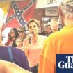 Revealed: Trump ally Kari Lake gave speech in front of Confederate flag