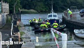 River search for canoeist reported missing