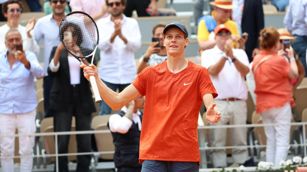 Roland-Garros : après le forfait de Djokovic, Sinner en demies et bientôt N.1