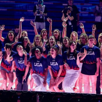 Team USA swimmers are ready for more gold — and more cowbell — in Paris