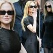 They could be twins! Nicole Kidman's mini-me daughter Sunday Rose, 15, looks the spitting image of her mother as they both wear black frocks to the Balenciaga show at Paris Fashion Week