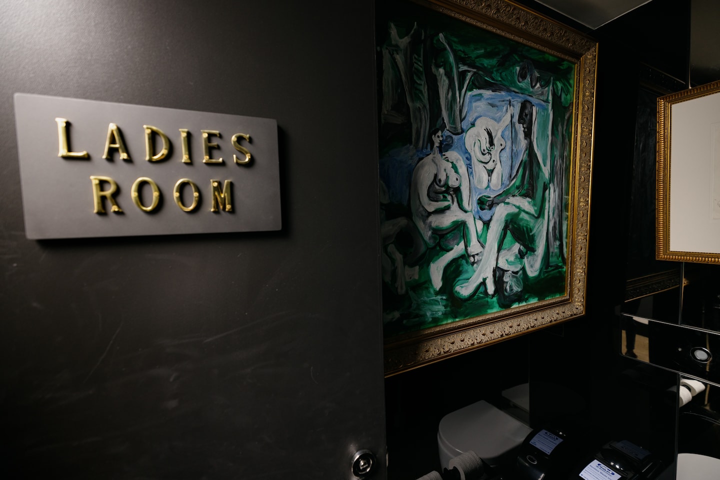 This art museum has a new home for its Picassos: The women’s bathroom
