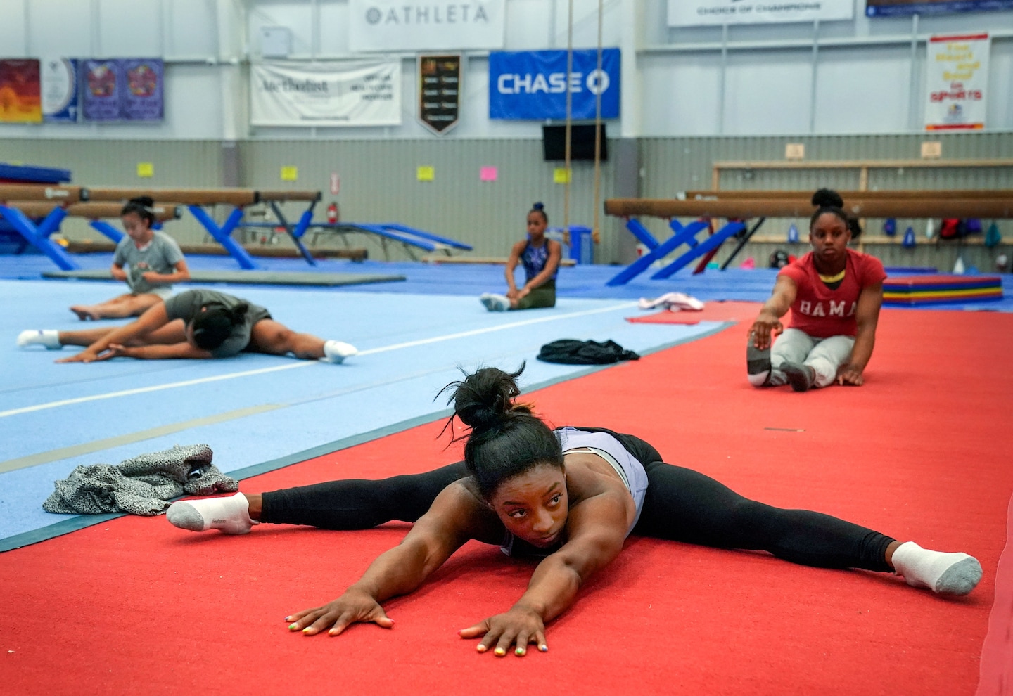 Trying to make it to the Olympics? Go train with Simone Biles.