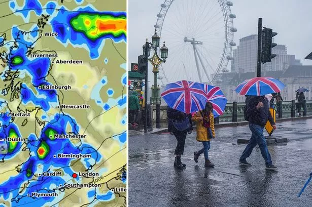 UK weather: Summer washout fears as 48-hour 'wall of rain' to pummel UK in days