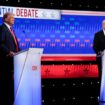 Donald Trump (l) und Joe Biden treffen im TV-Duell aufeinander. Foto: Gerald Herbert/AP/dpa