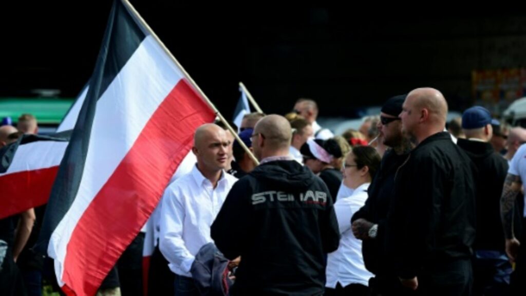 Rechtsextreme Demonstration in Berlin