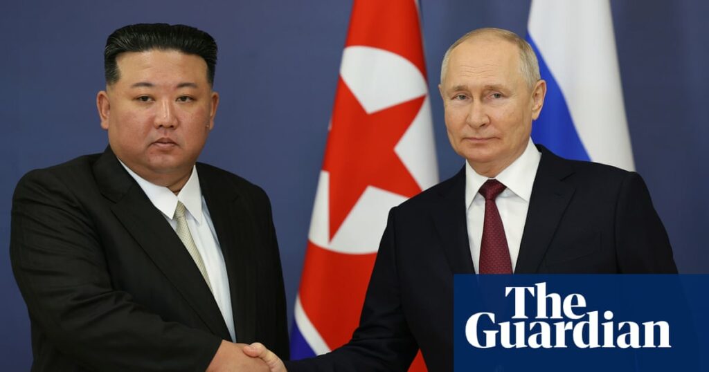 Vladimir Putin receives warm welcome in North Korea