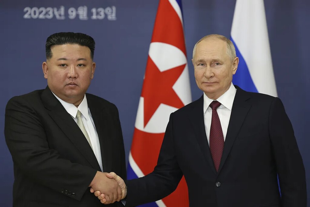 Vladimir Putin visita Corea del Norte en busca de más municiones y misiles para su guerra en Ucrania